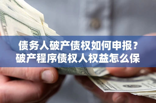武汉债务人破产债权如何申报？破产程序债权人权益怎么保障？