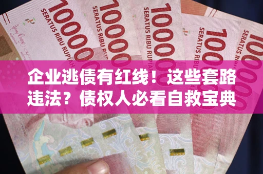 武汉企业逃债有红线！这些套路违法？债权人必看自救宝典