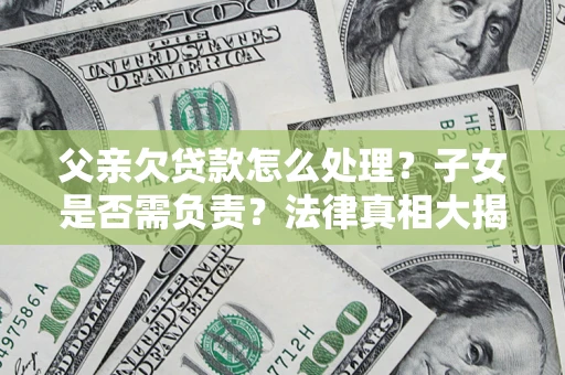 武汉父亲欠贷款怎么处理？子女是否需负责？法律真相大揭秘